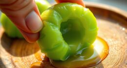 klepon s liquid center consistency