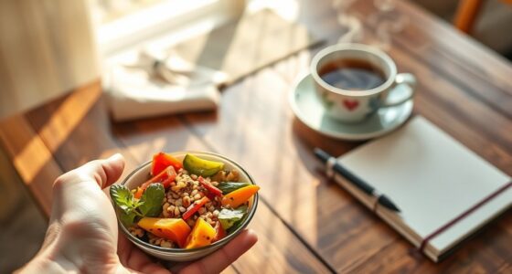 practice conscious present eating