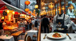 street food becomes upscale