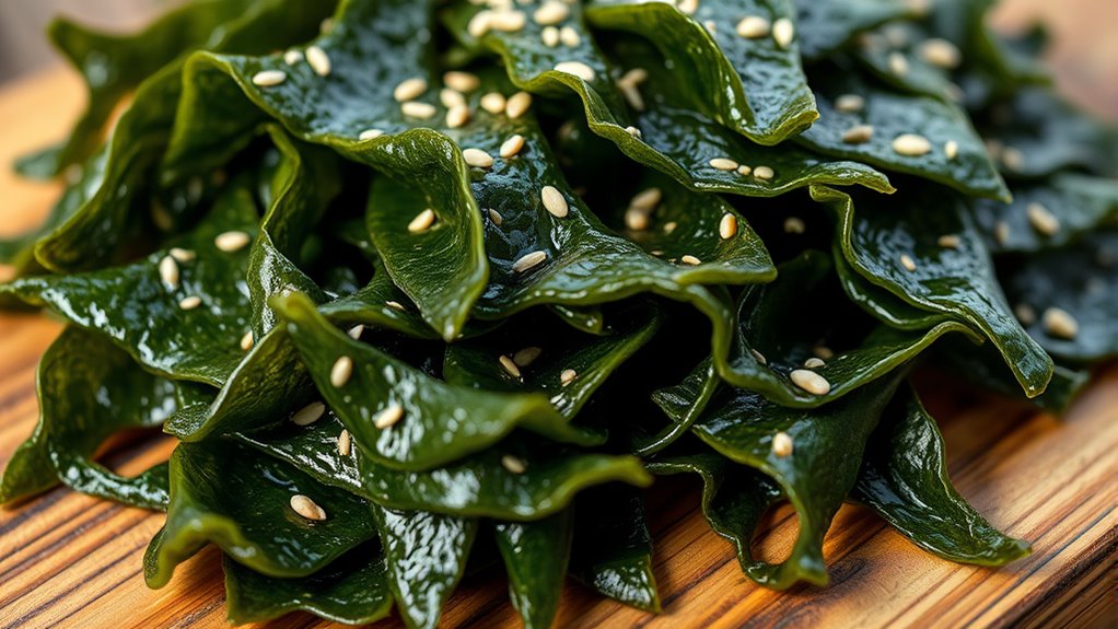 sustainable flavorful seaweed snacks