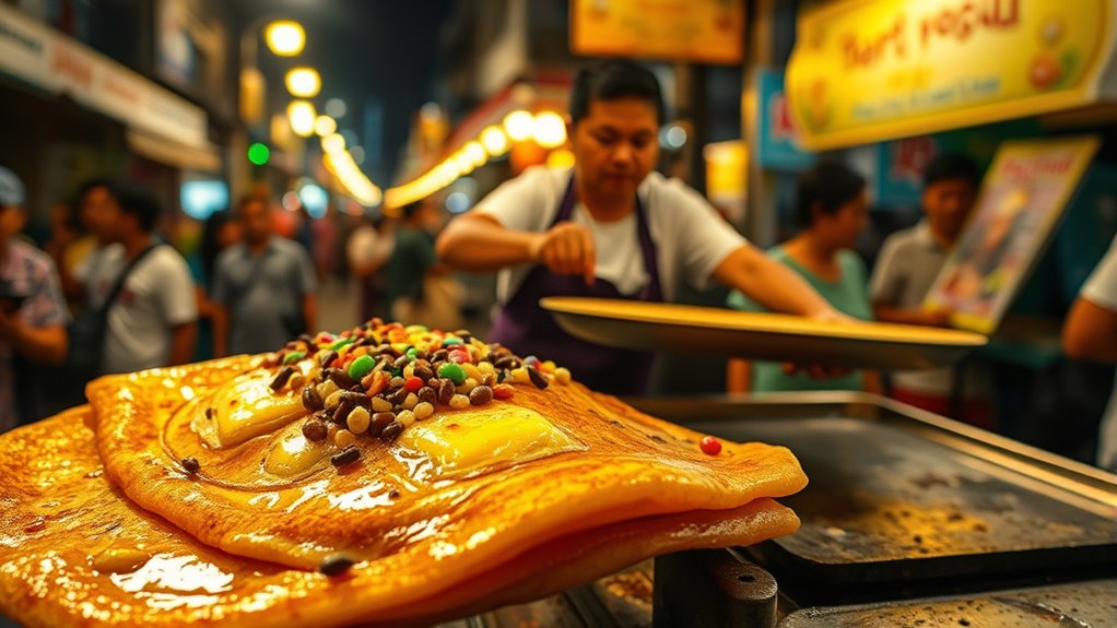 sweet indonesian pancake variations