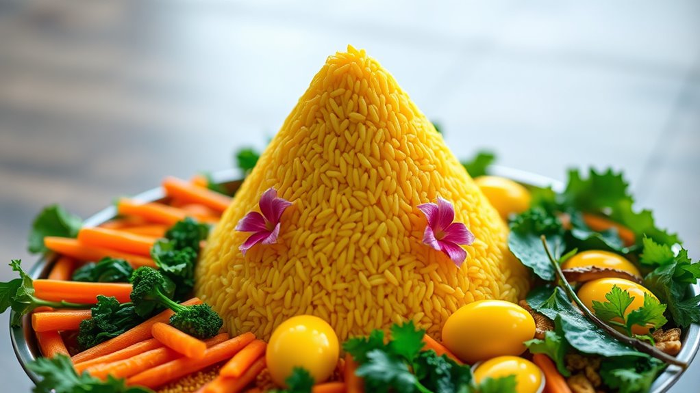 symbolic indonesian celebratory dish