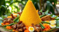 traditional indonesian celebratory dish