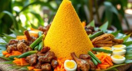 traditional indonesian celebratory dish