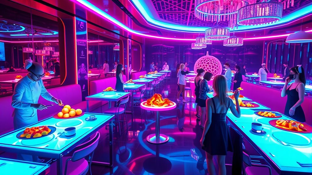 virtual restaurants in metaverse