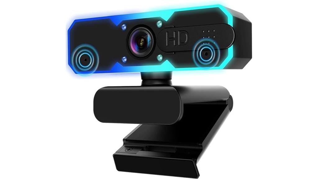 1080p webcam with microphone