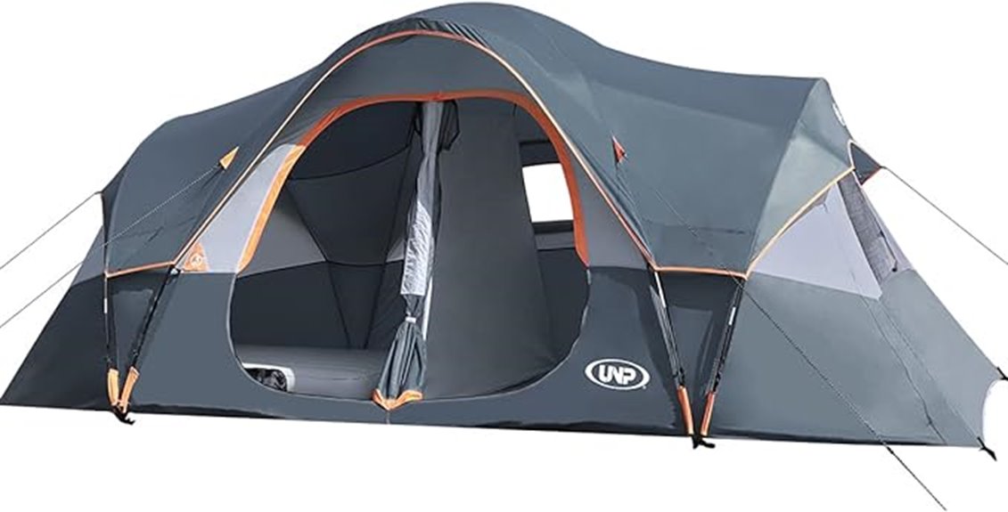 10 person waterproof mesh tent