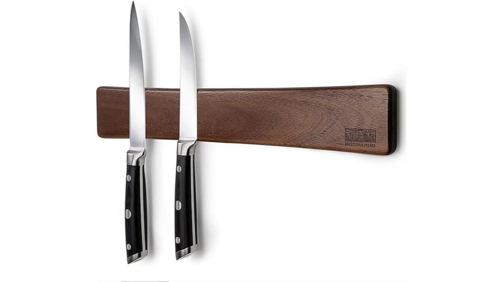 16 inch acacia wood magnet