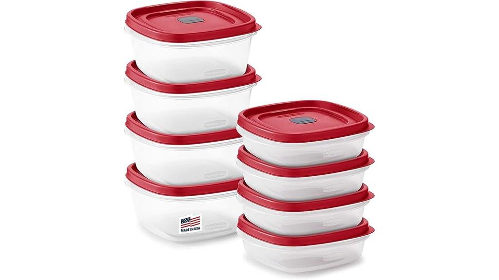 16 piece bpa free storage