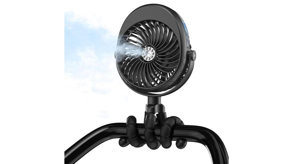 2025 rechargeable baby fan