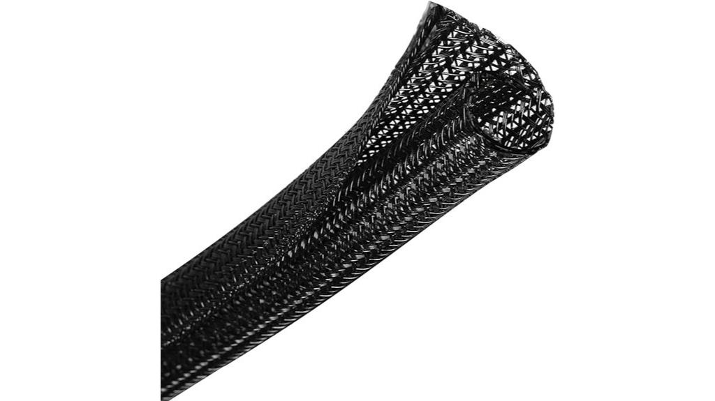 25ft braided cable sleeve