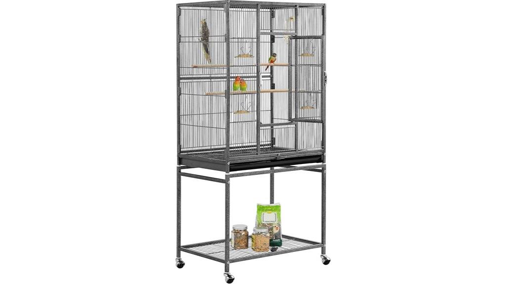 54 inch wrought iron cage