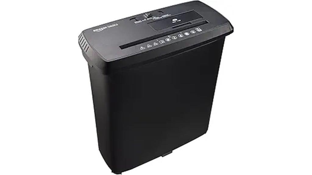 8 sheet strip shredder