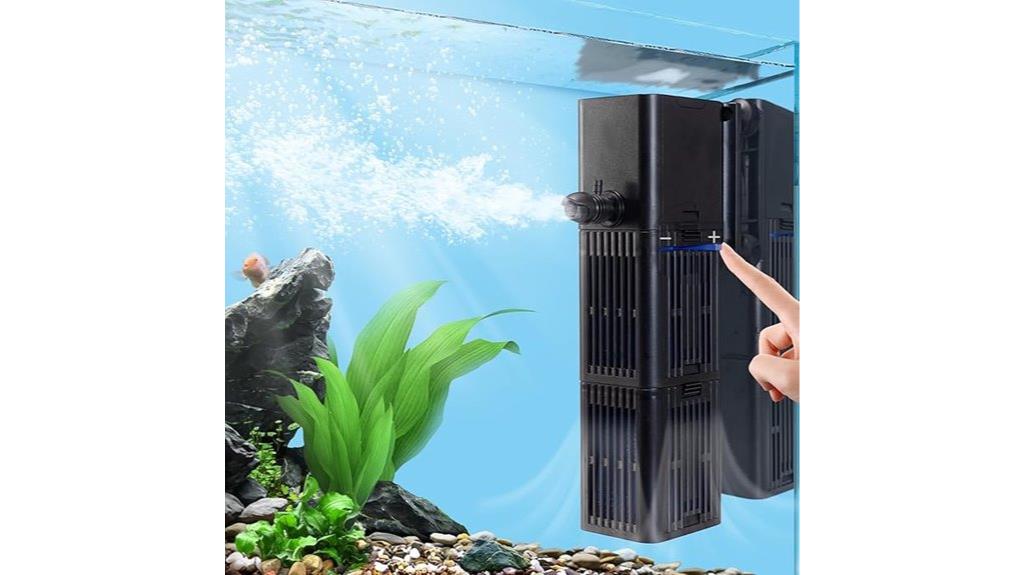 adjustable aquarium water flow