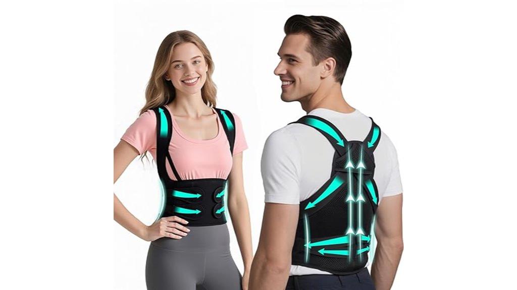 adjustable back support brace
