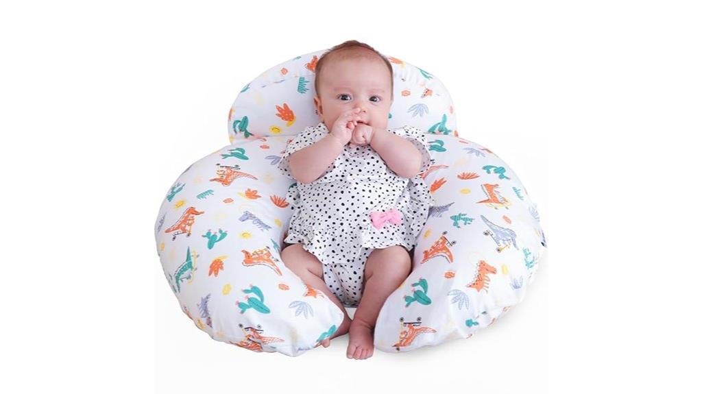 animal patterned nursing pillow