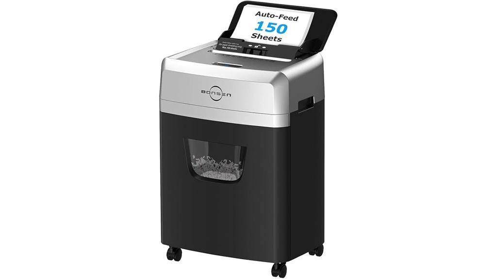 automatic office paper shredder