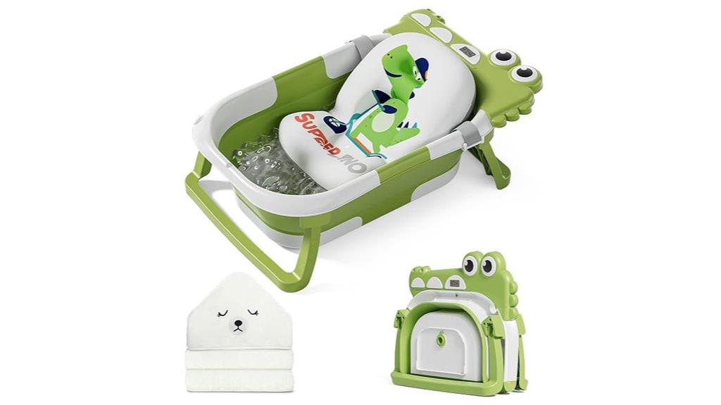 baby bathtub with accessories