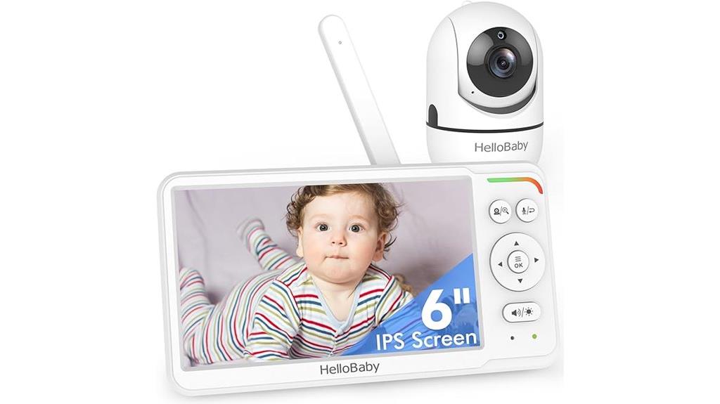 baby monitor with ips screen
