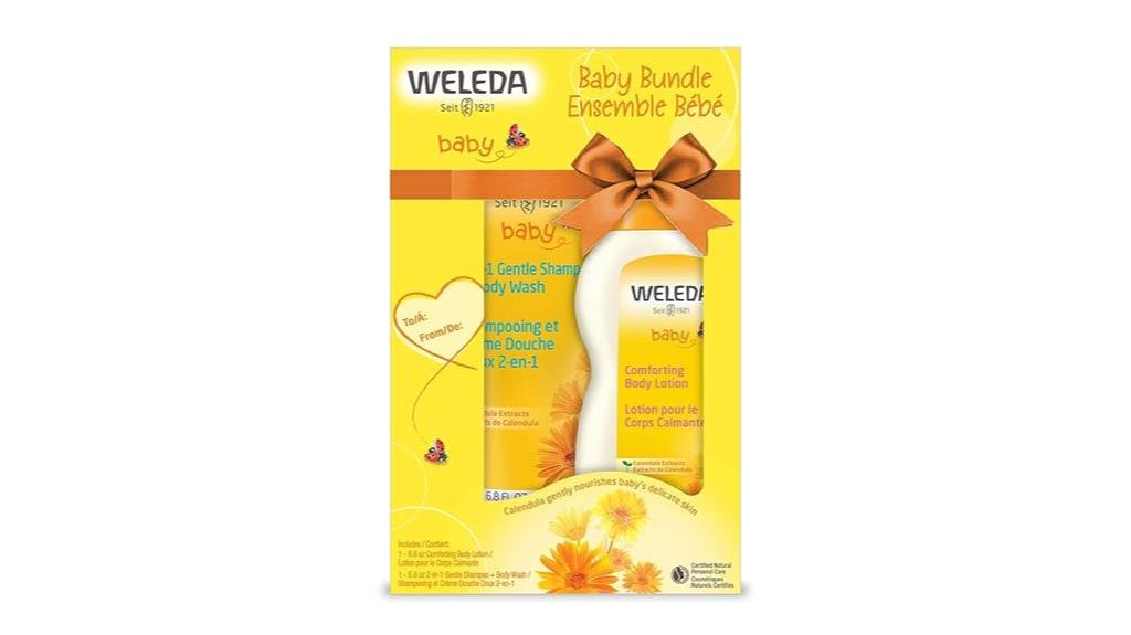 baby skincare bundle set