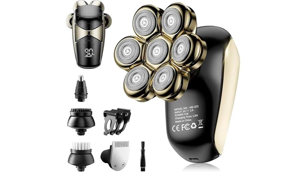 bald men s grooming kit