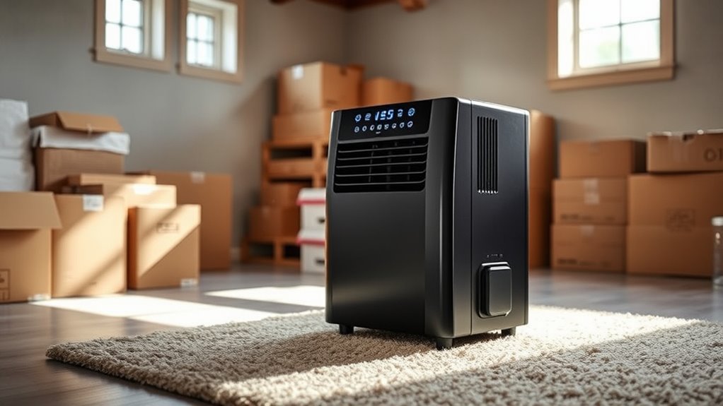 basement dehumidifier considerations