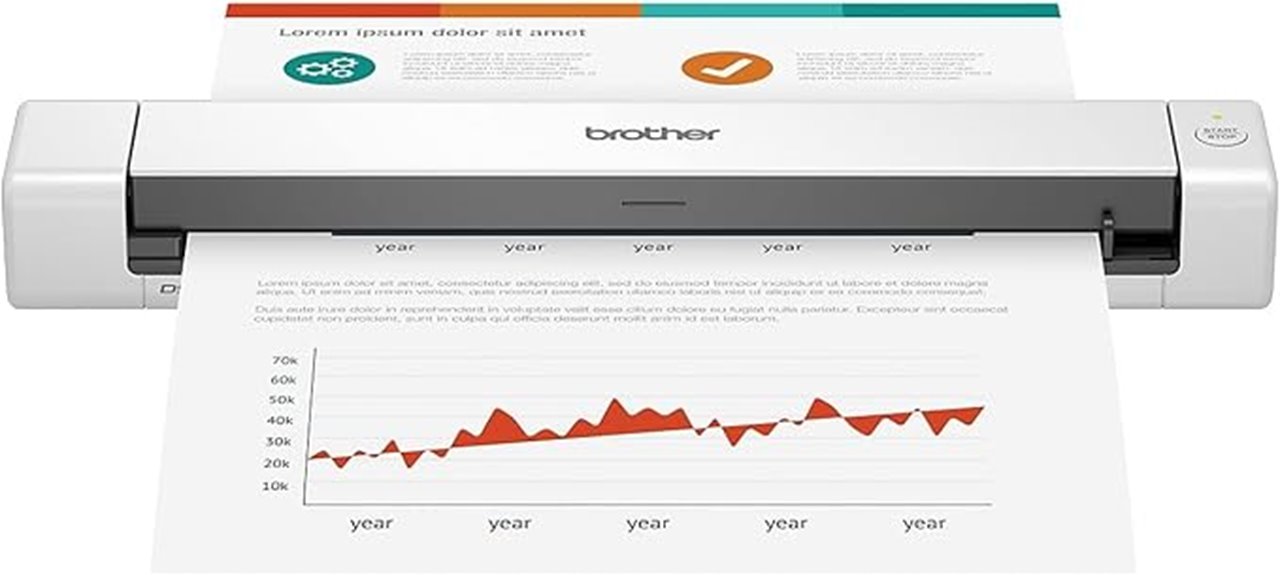 brother ds 640 scanner specifications