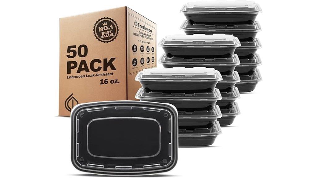 bulk pack meal containers