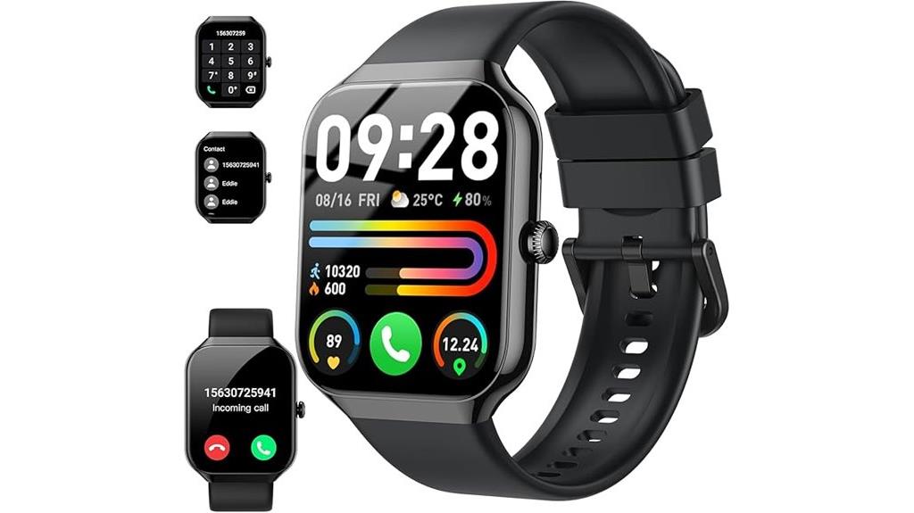 call enabled fitness smartwatch