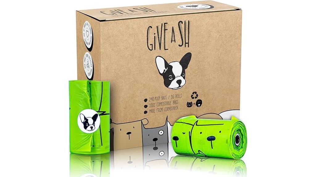 certified compostable poop bags