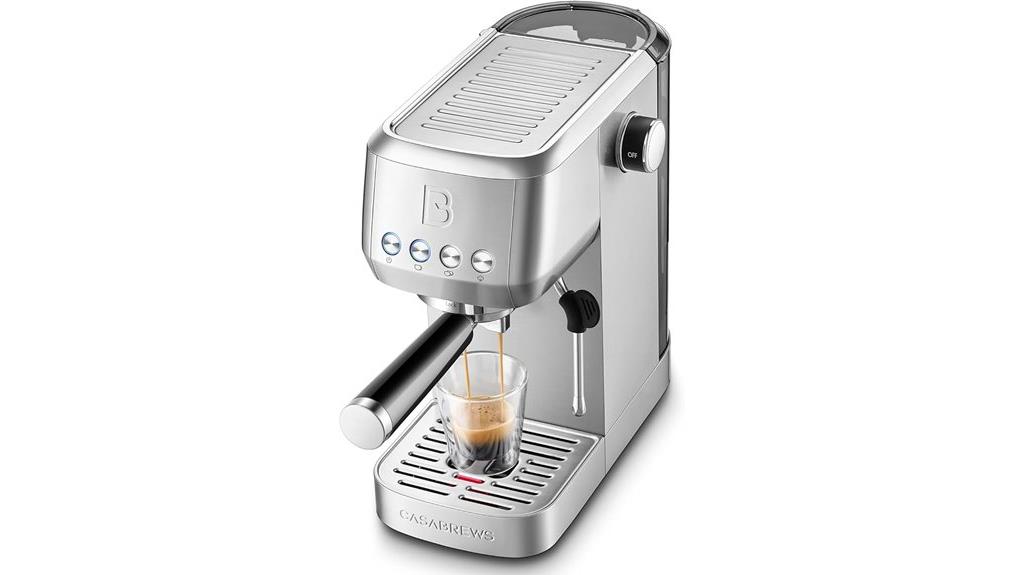 coffee maker with steam