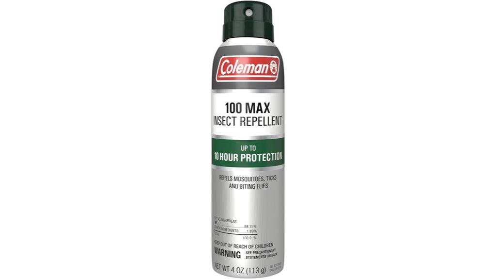 coleman 100 max spray