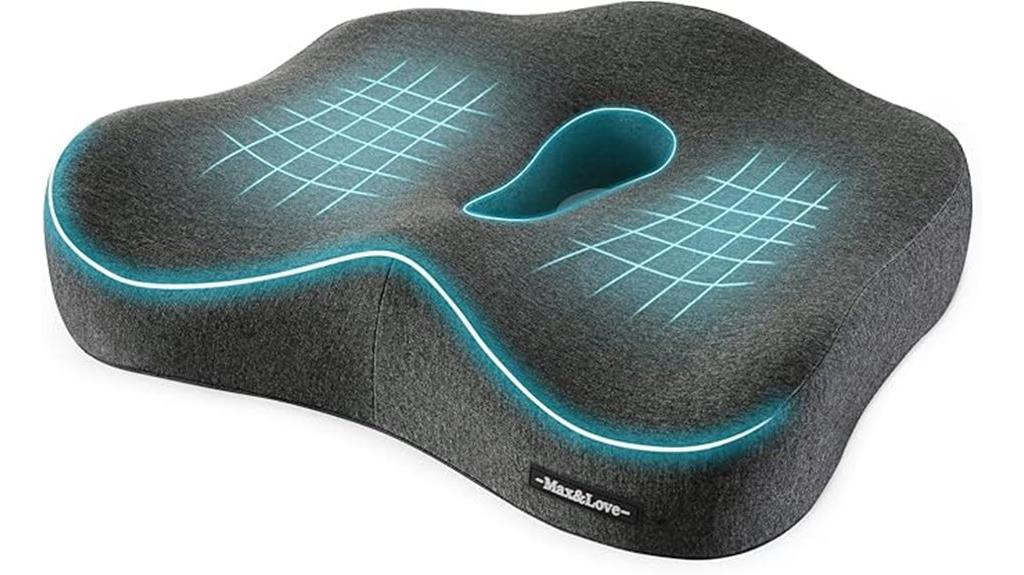 comfortable memory foam cushion