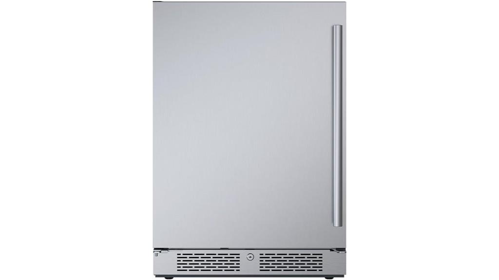 compact built in refrigerator
