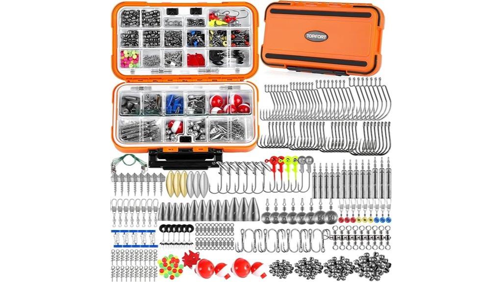 complete fishing tackle kit