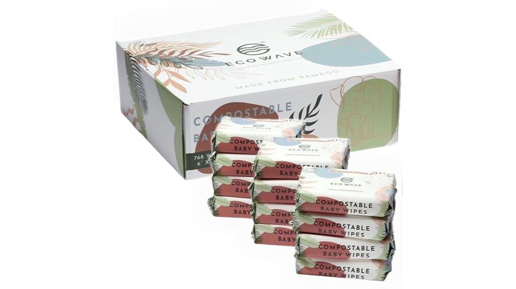 compostable bamboo baby wipes