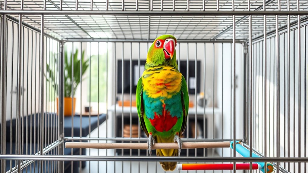 conure cage selection criteria