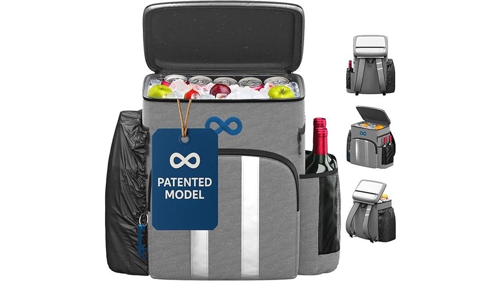 cooler backpack for beverages