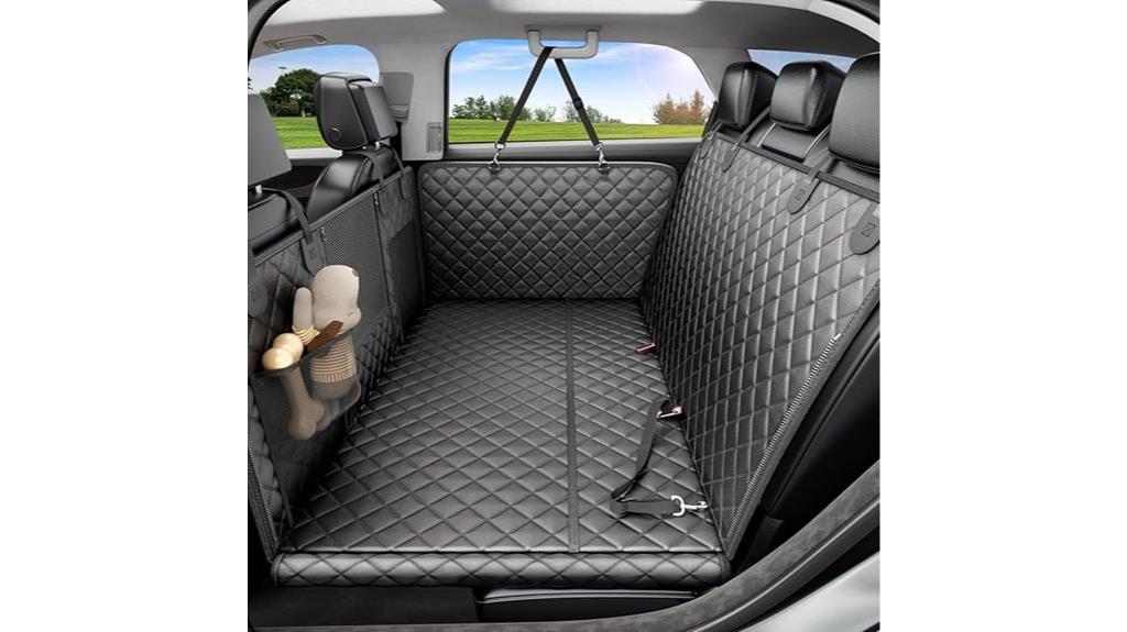 dog back seat cover