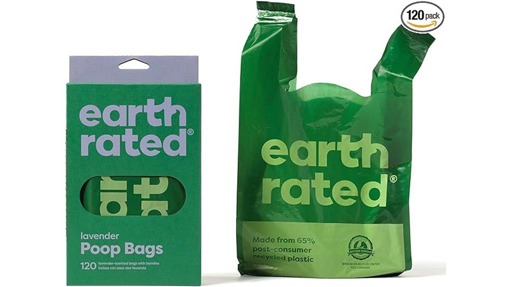 dog waste bag handles