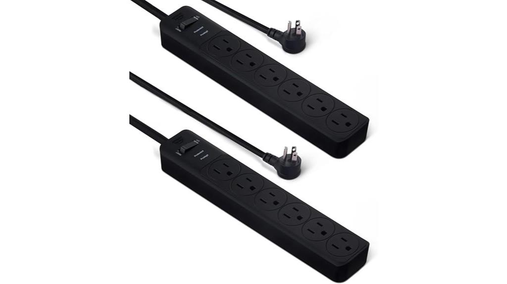 dual pack surge protectors