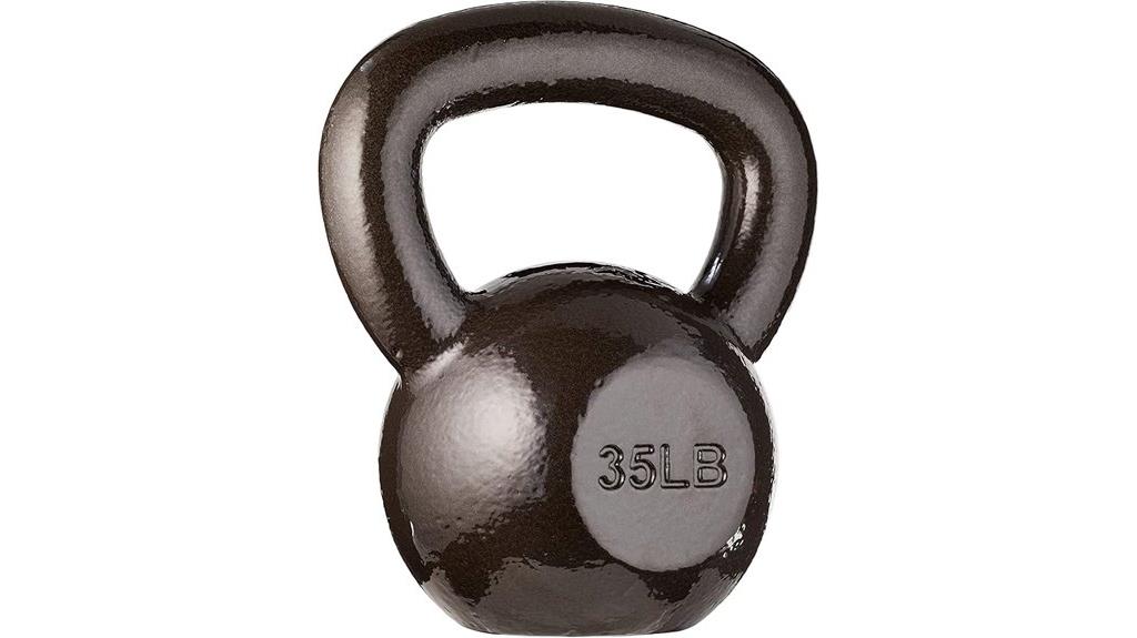 durable cast iron kettlebell