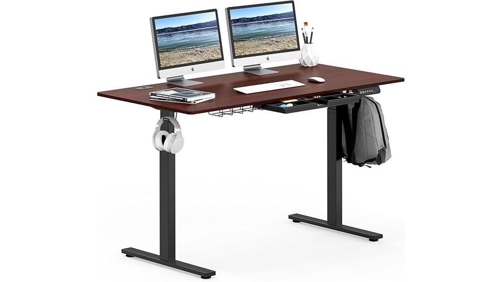 electric height adjustable desk