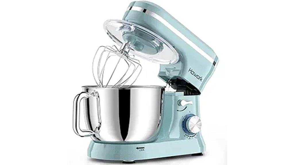electric stand mixer with bowl