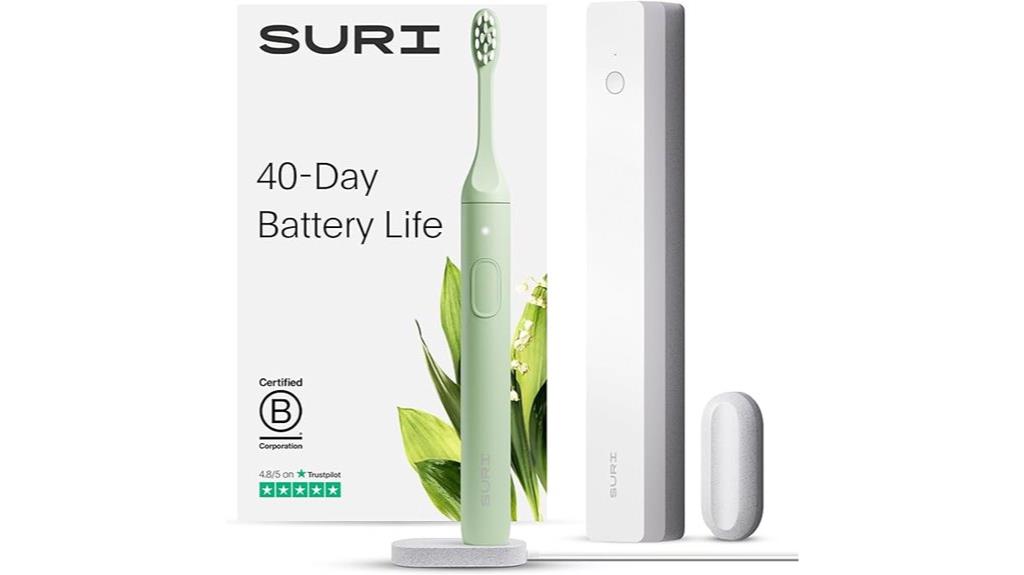 electric toothbrush with uv case