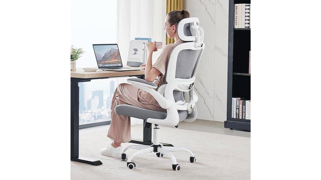 ergonomic tralt office chair