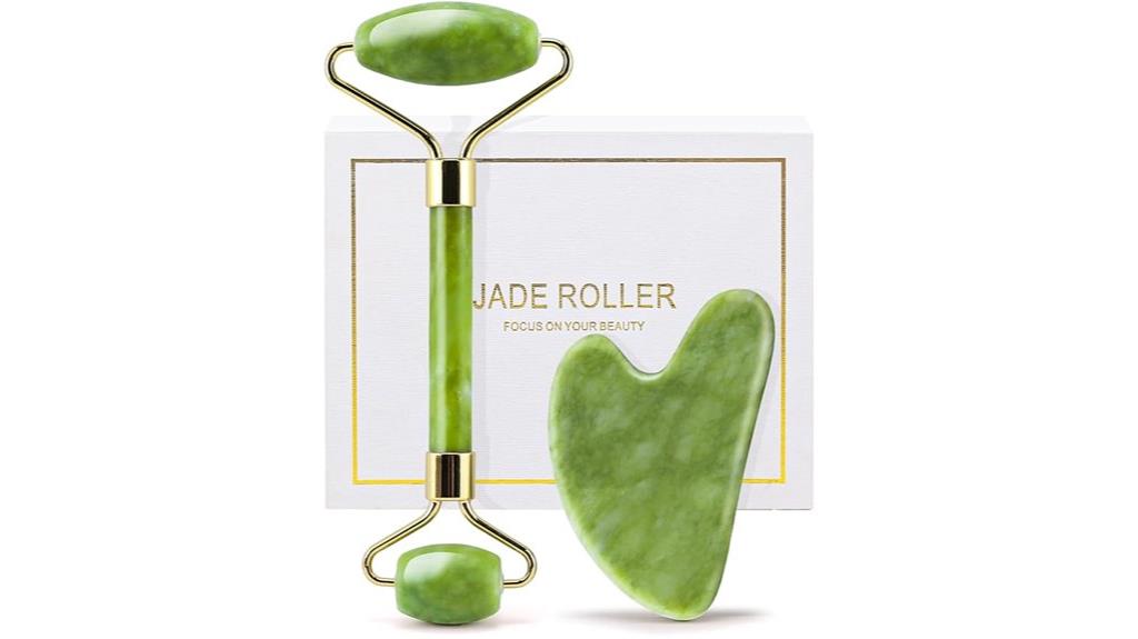 facial jade roller set