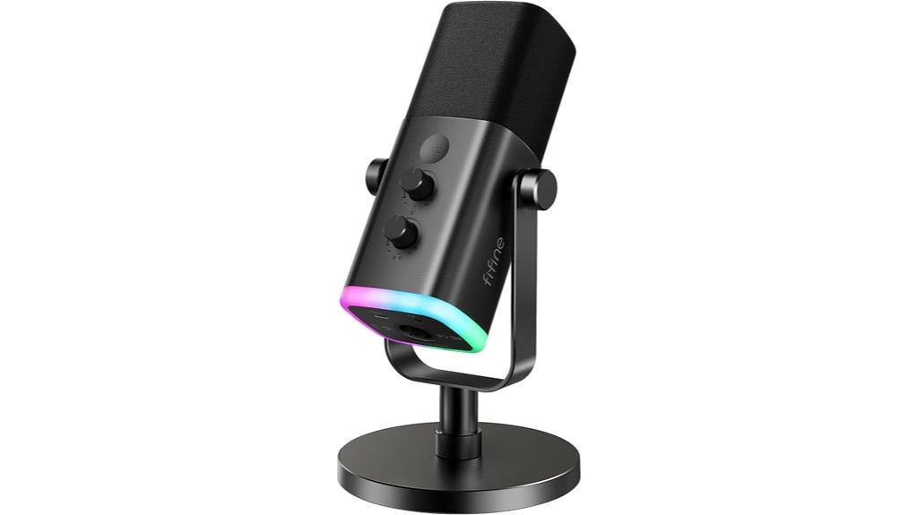 fifine usb xlr microphone