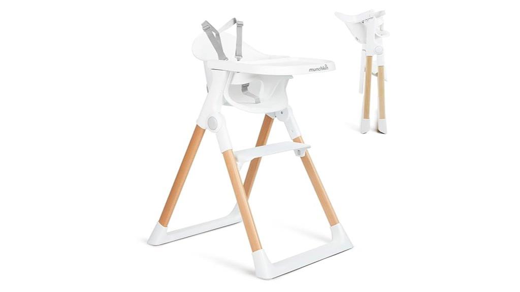 foldable easy clean baby chair