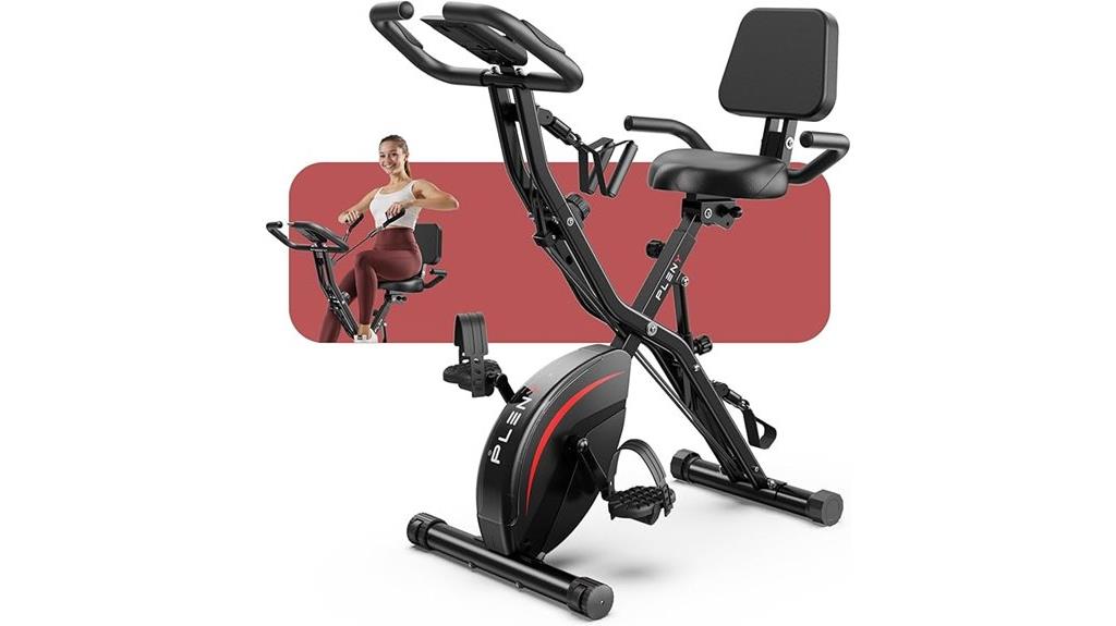 foldable home workout bike